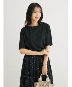 Green Parks ５分袖カットリブプルオーバー