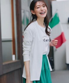 Tiaclasse 【新色追加・UVケア・接触冷感】“やみつき”着ながしロングカットソーカーデ