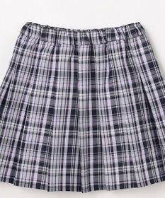 ANY KIDS チェックプリーツスカパン