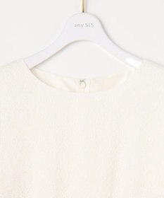 ANY SIS 【洗える】レースコンビバックサテン ワンピース