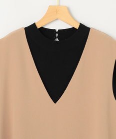 組曲 L 【2SET・WEB限定】バイカラー ジャンスカニットセット