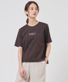 J.PRESS LADIES S 刺繍ロゴ Tシャツ