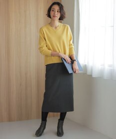 J.PRESS LADIES L SOFTサーモ2way ナロースカート