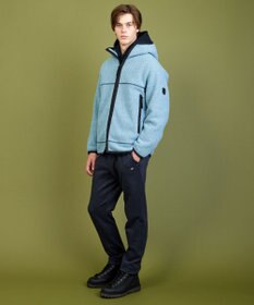 JOSEPH ABBOUD MOUNTAIN 【ストレッチ/吸湿発熱/蓄熱保温/裏起毛 】ソフトサーモテリー パンツ