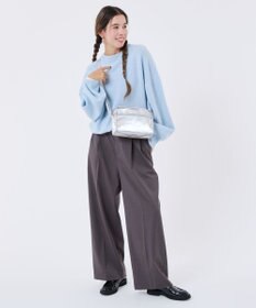 LeSportsac DANIELLA CROSSBODY/フロストシルバーシャイン