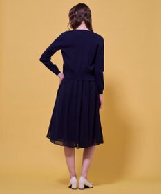 TOCCA GLOW CORSAGE KNIT ニットカーディガン