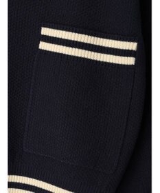 earth music&ecology セーラーニットカーディガン