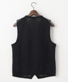 JOSEPH ABBOUD 【イタリア糸使用/清涼感/軽い/洗える】スラブギマニットベスト