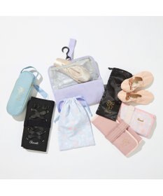 Chacott フラワー半メッシュ巾着M