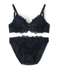 San-ai Resort（三愛水着楽園） 【WEB限定】【プチプラブラセット】純欲カラーヌーディーレーシーストリングブラ＆ショーツセット 【northerly】