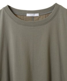 Green Parks グログランテープ配色ドッキングプルオーバー