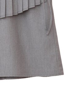 earth music&ecology ＳＥＴ２点プリーツラップスカート＋ミニスカート