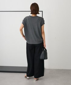 CRAFT STANDARD BOUTIQUE シアーフリンジスキッパーニットプルオーバー