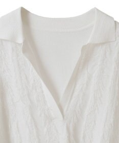 CRAFT STANDARD BOUTIQUE シアーフリンジスキッパーニットプルオーバー