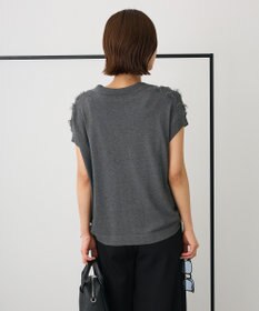 CRAFT STANDARD BOUTIQUE シアーフリンジスキッパーニットプルオーバー