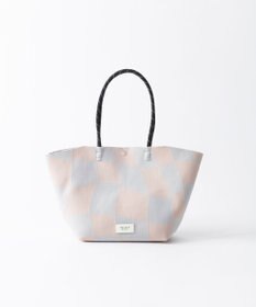 TRICOTE 【軽くて丈夫】FLOW ブロックチェック バッグ