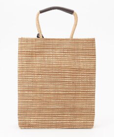 J.PRESS LADIES 【WEB限定・A4サイズ収納可】 マダガスカルラフィア トート バッグ