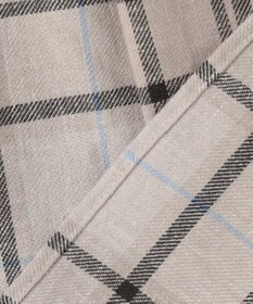 ICB 【洗える】コットンカポックチェック シャツ