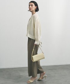 UNFILO クロシェレースニット ZIPカーディガン