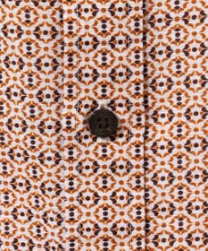 JOSEPH ABBOUD 【サスティナブル】ジオメットリックパターン シャツ