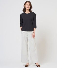 J.PRESS LADIES S 針抜きフライス クルーネック カットソー