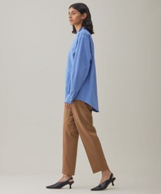 UNFILO MENS コンフォート バンドカラーシャツ  [24年秋冬商品]