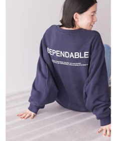 AMERICAN HOLIC デザインスリーブロゴスウェット