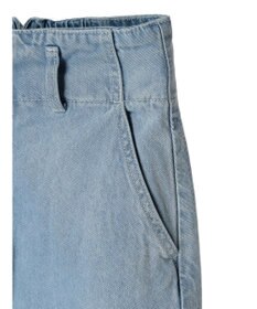 earth music&ecology ボタンナローデニムスカート