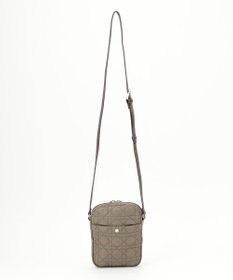 LA BAGAGERIE グリッドキルティングミニショルダー