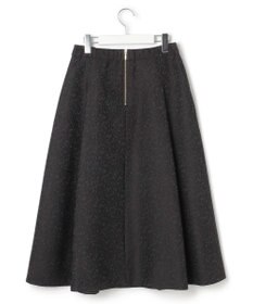 23区 S 【洗える】ジオメトリックジャカード タックフレア スカート