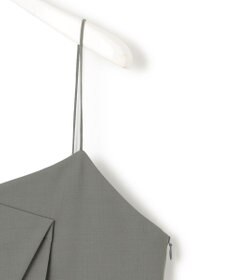 ICB L 【WEB限定・UVカット・洗える】ウール2WAYストレッチ キャミソールブラウス