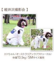 犬 服 Ｌｅｅ 背中開き ベスト 【中型犬】 【大型犬】 ボア ホワイト