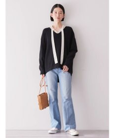 AMERICAN HOLIC イージーケア２ＷＡＹボウタイブラウス