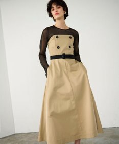 GRACE CONTINENTAL トレンチジャンパースカート