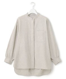 J.PRESS YORK STREET 【WOMEN】バンドカラーブラウス