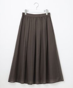 J.PRESS LADIES 【洗える】ブライトスパンボイルAタック スカート