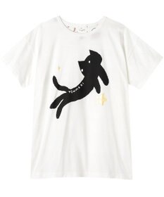 tsumori chisato SLEEP ツモリチサト トップス ルームウエア 4分袖 綿100%(本体) 天竺素材 レディース UTT150 /ワコール