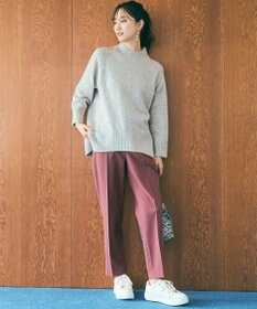 ANY SIS 【洗える】ハイネックラグラン ニット