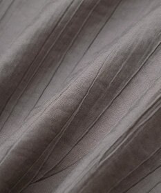 earth music&ecology 【接触冷感】裾ドロストフレンチスリーブシャツ