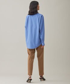 UNFILO MENS コンフォート バンドカラーシャツ  [24年秋冬商品]