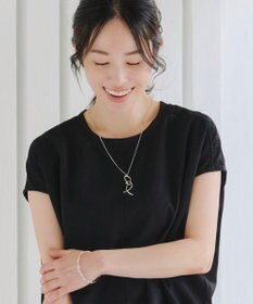 Tiaclasse 【洗える】ドルマンラメスリーブトップス