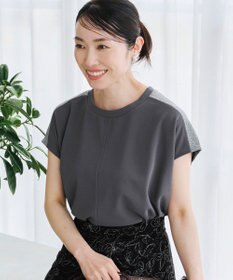 Tiaclasse 【洗える】ドルマンラメスリーブトップス