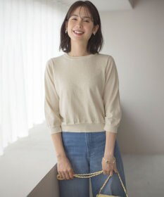 組曲 【WEB限定・2SET】ラメ入りアンサンブルニット