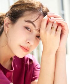 Tiaclasse ポイントストーンリング