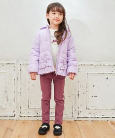 ANY KIDS 【洗濯機OK】中綿リボンコート