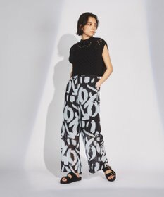 GRACE CONTINENTAL スラッシュニットトップ