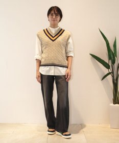 J.PRESS YORK STREET 【UNISEX】チルデン ニットベスト