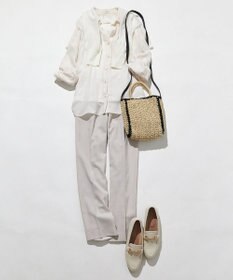 ANY SIS S 【接触冷感】シアー ブラウス