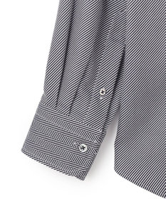 JOSEPH HOMME クレイジーツイルへリンボン　イタリアンカラーシャツ