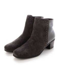 ing <ing>スクエアトゥショートブーツ